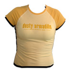 Dusty Armadillo  Raglan Girlie T-Shirt